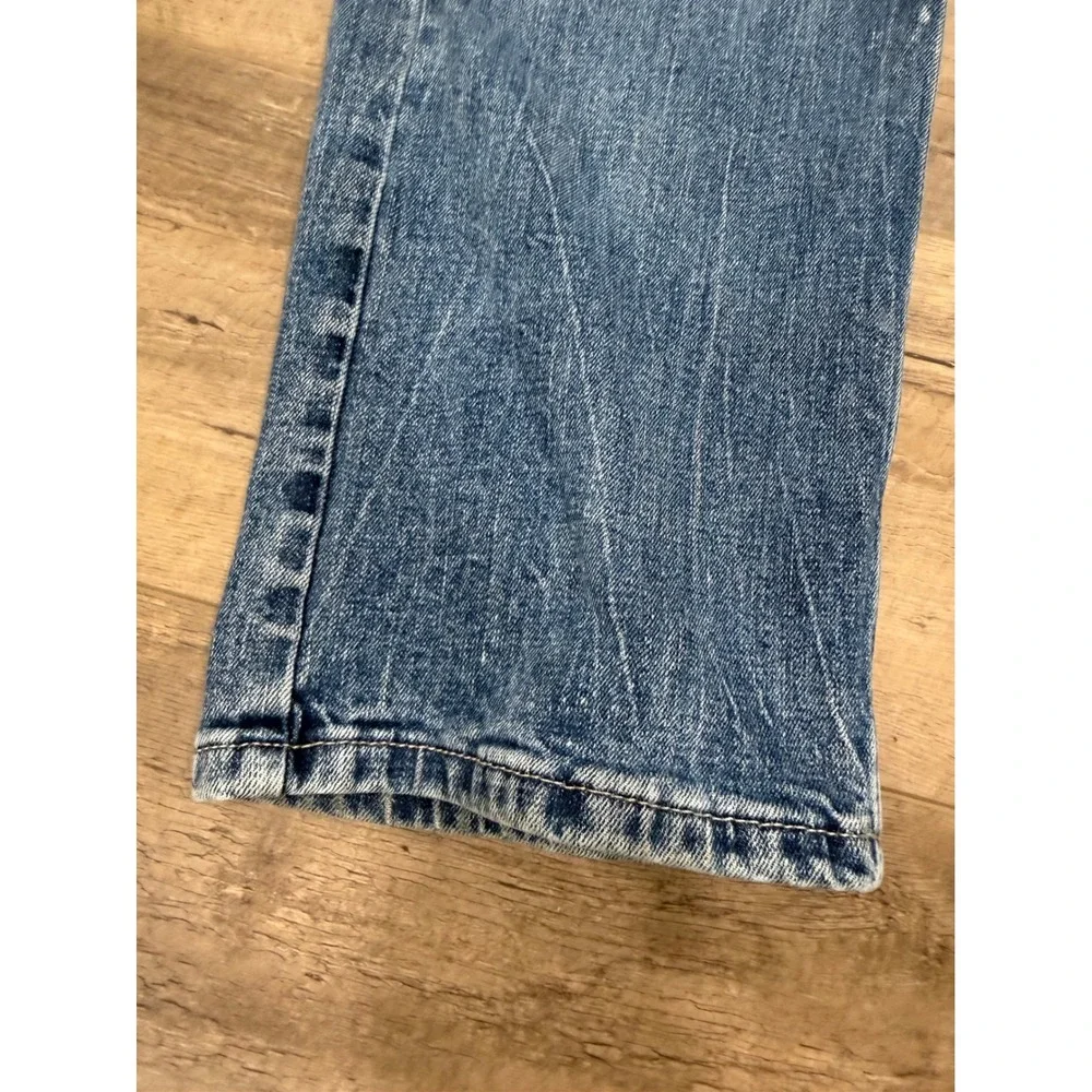 Wrangler‎ 20X Mens 44MWXSH Relaxed Straight Leg Jeans Blue Medium Wash 38x32
